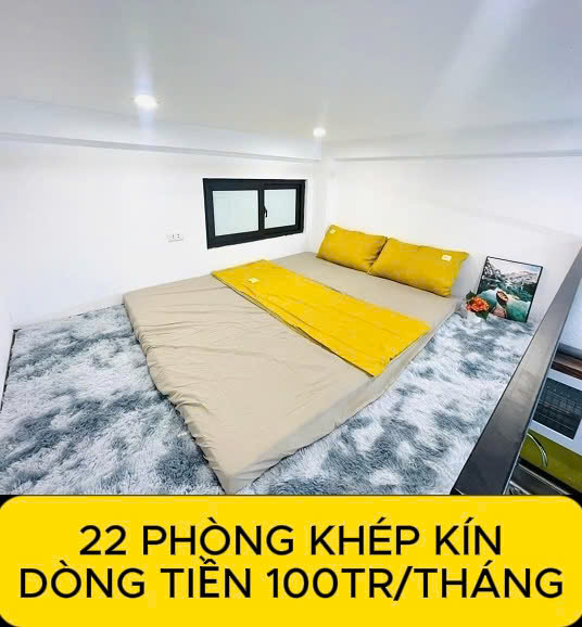 BÁN CCMN MỸ ĐÌNH 85M2 - 8 TẦNG - MT 8.8M – 22 PHÒNG - DT 100 TRIỆU/THÁNG